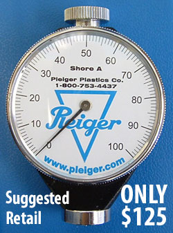 Pleiger Plastics Durometer Gauge Shore A