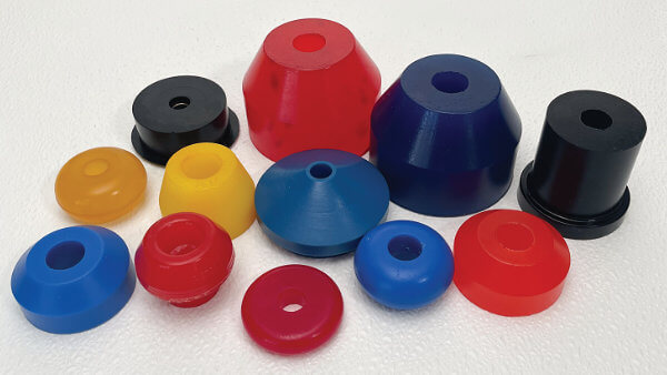 Various Pleiger Polyurethane Bumpers