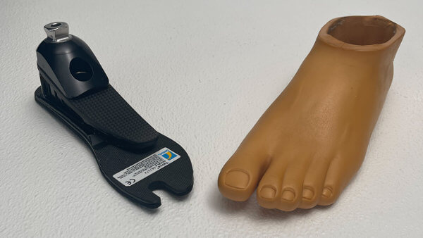 Custom Molded Polyurethane Products: Prosthetic foot