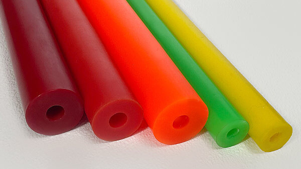 Amber Polyurethane Tube