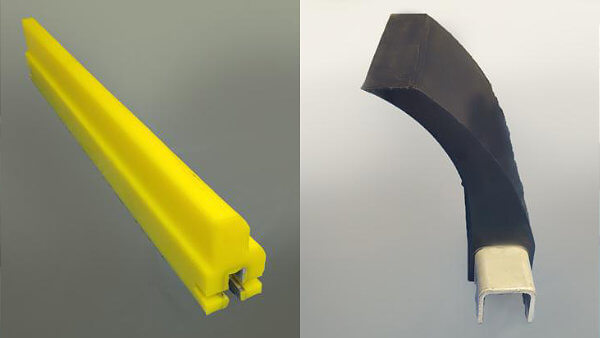 Custom Polyurethane Products: Polyurethane Scrapers - Cut and Abrasion Resistance