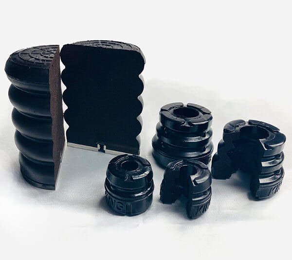 Polyurethane Foam Jounce Bumpers in Black